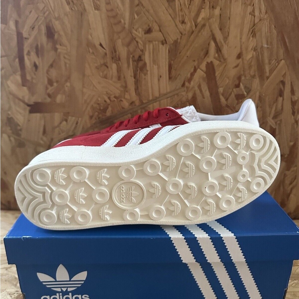 Adidas VL Court Bold Women's Red Sneakers - Picture 2 of 6
